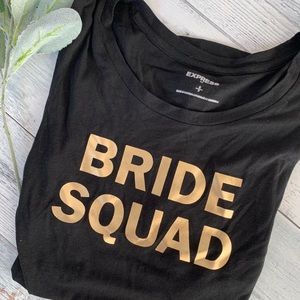 Express Bride Squad muscle tank